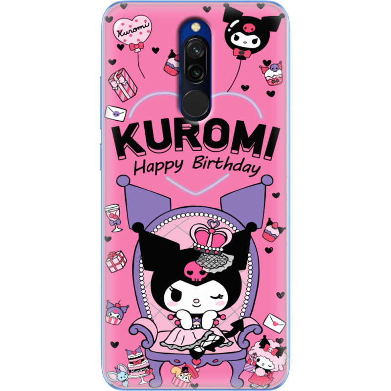 Чехол Uprint Xiaomi Redmi 8 День народження Kuromi