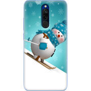 Чехол Uprint Xiaomi Redmi 8 Skier Snowman