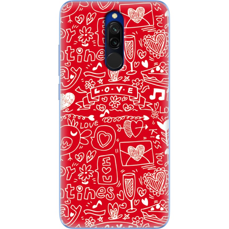 Чехол Uprint Xiaomi Redmi 8 Happy Valentines