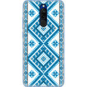 Чехол Uprint Xiaomi Redmi 8 Блакитний Орнамент