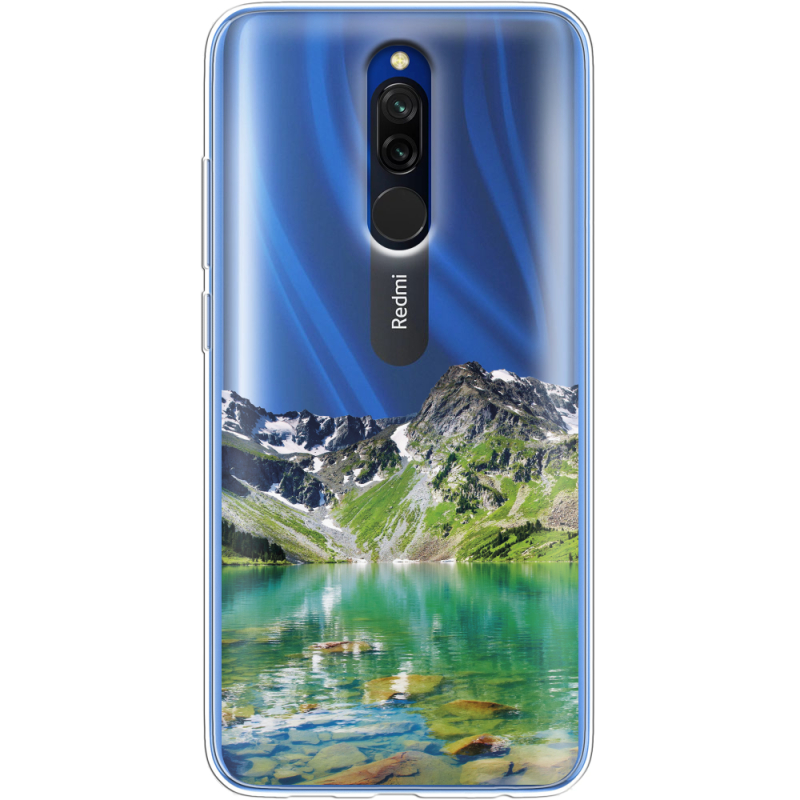 Прозрачный чехол Uprint Xiaomi Redmi 8 Green Mountain