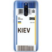 Прозрачный чехол Uprint Xiaomi Redmi 8 Ticket Kiev