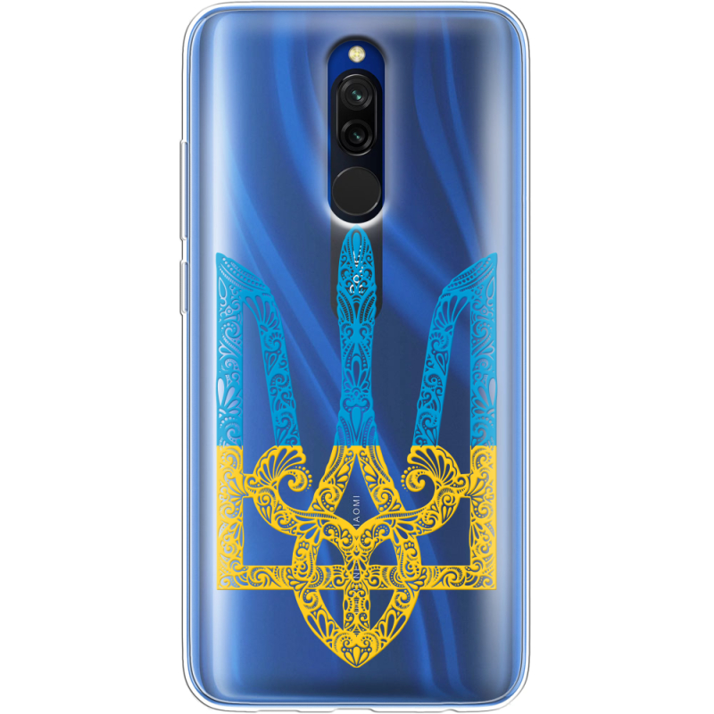 Прозрачный чехол Uprint Xiaomi Redmi 8 Gold Trident