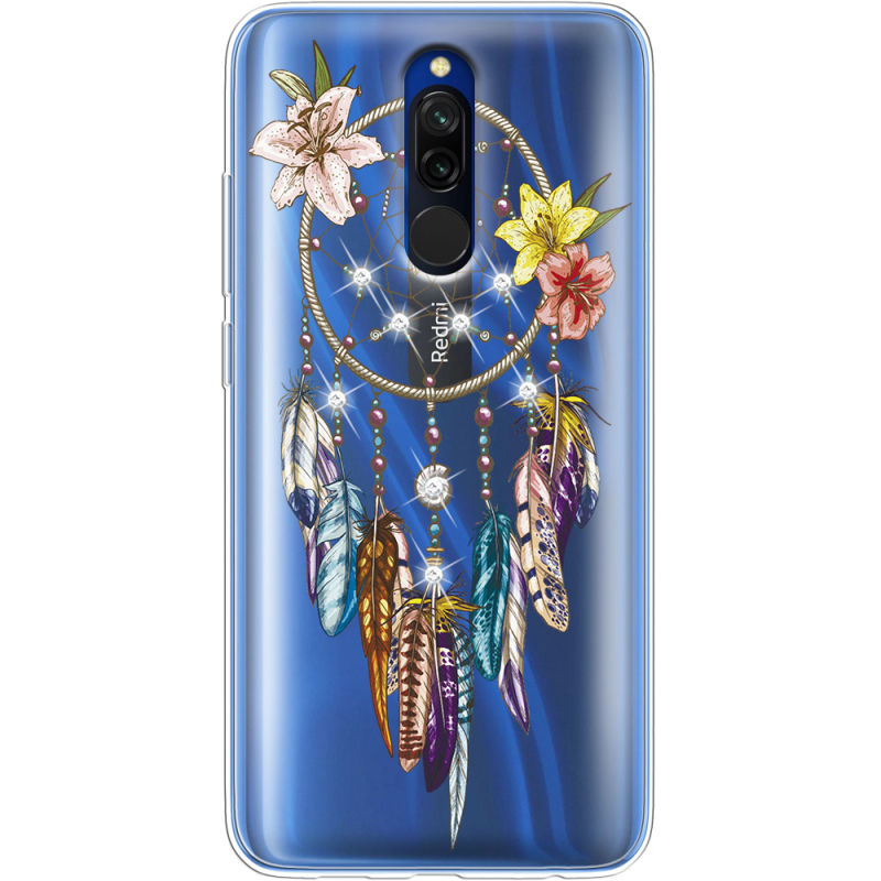 Чехол со стразами Xiaomi Redmi 8 Dreamcatcher