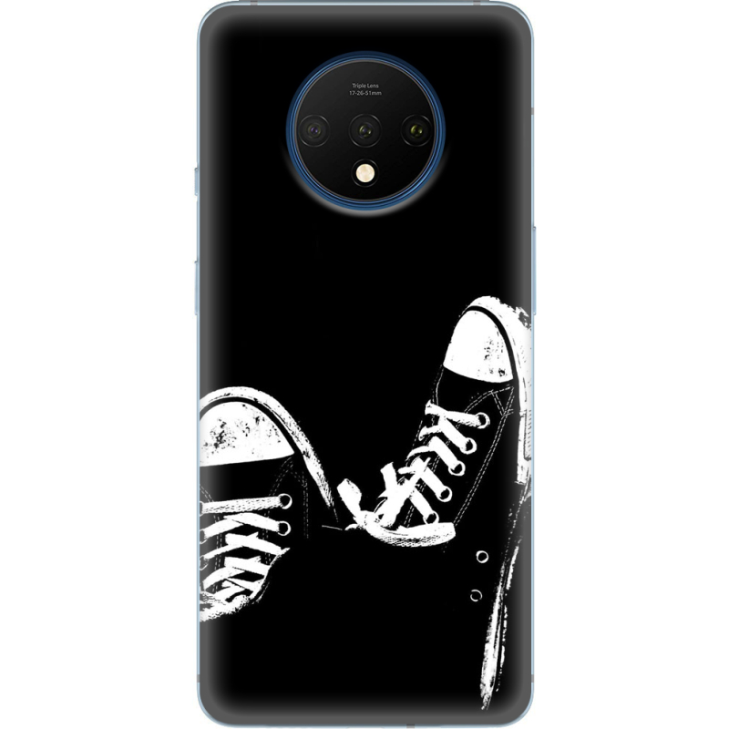 Чехол Uprint OnePlus 7T Black Sneakers