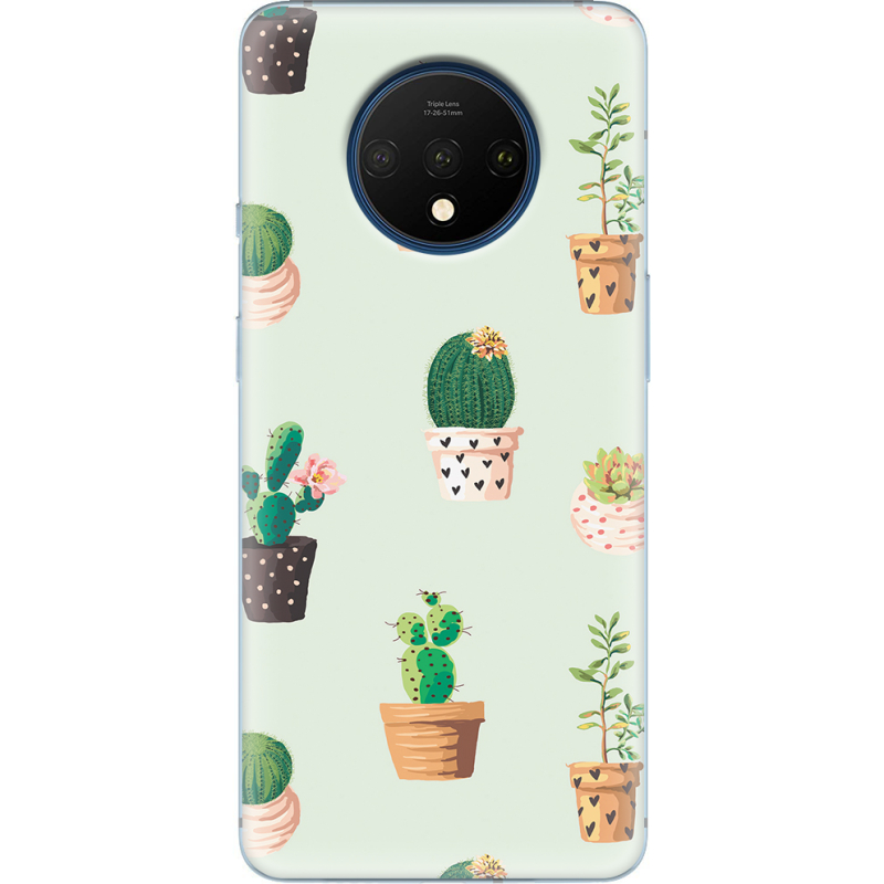 Чехол Uprint OnePlus 7T L-green Cacti