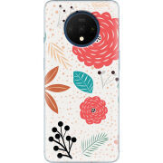 Чехол Uprint OnePlus 7T Line Flowers