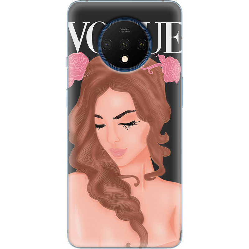 Чехол Uprint OnePlus 7T Fashion Girl