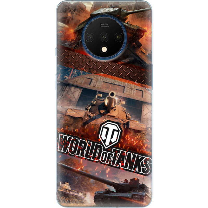 Чехол Uprint OnePlus 7T World Of Tanks