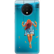 Чехол Uprint OnePlus 7T Girl In The Sea