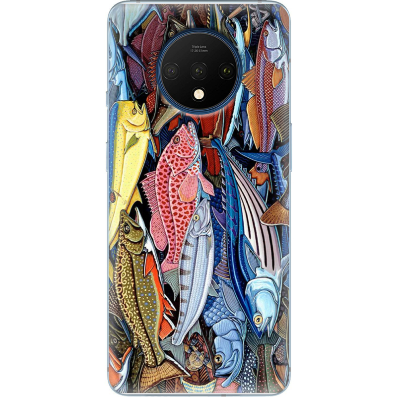 Чехол Uprint OnePlus 7T Sea Fish