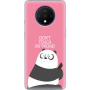 Чехол Uprint OnePlus 7T Dont Touch My Phone Panda
