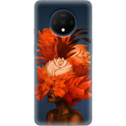 Чехол Uprint OnePlus 7T Exquisite Orange Flowers