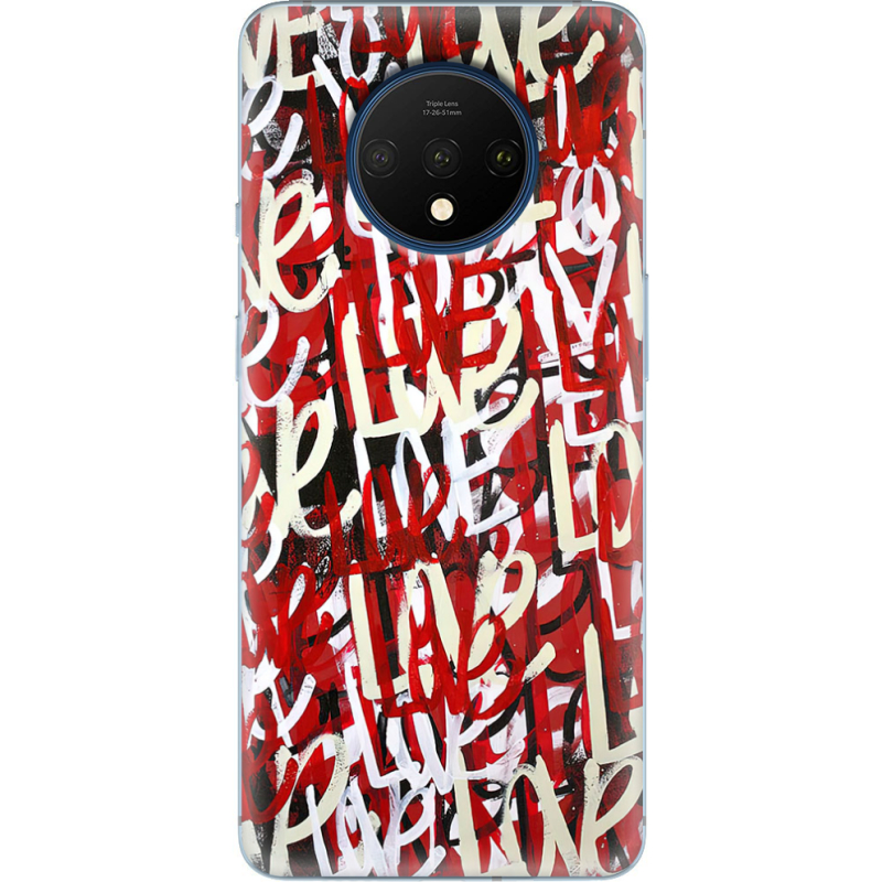 Чехол Uprint OnePlus 7T Love Graffiti