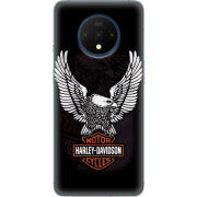 Чехол Uprint OnePlus 7T Harley Davidson and eagle