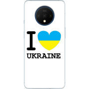 Чехол Uprint OnePlus 7T I love Ukraine