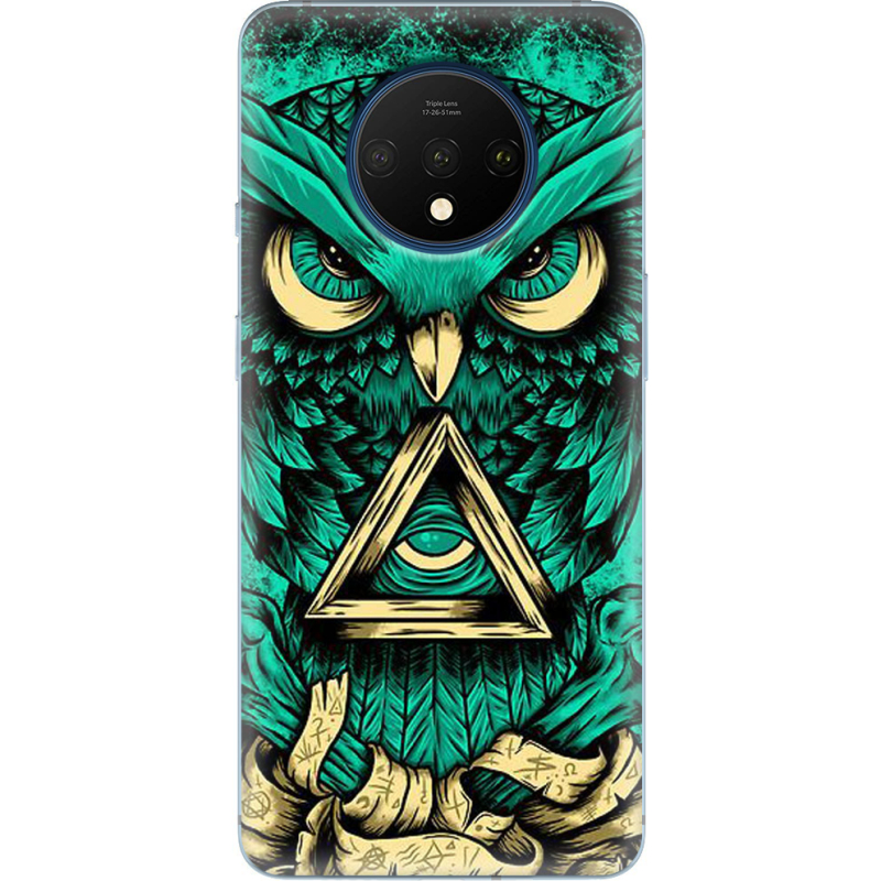 Чехол Uprint OnePlus 7T Masonic Owl