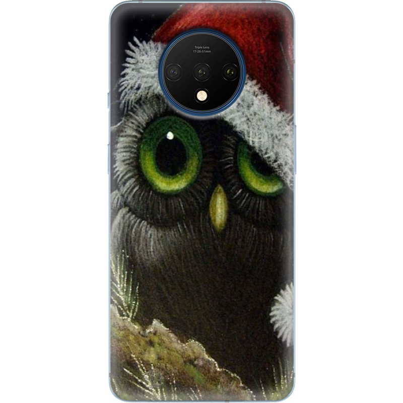 Чехол Uprint OnePlus 7T Christmas Owl