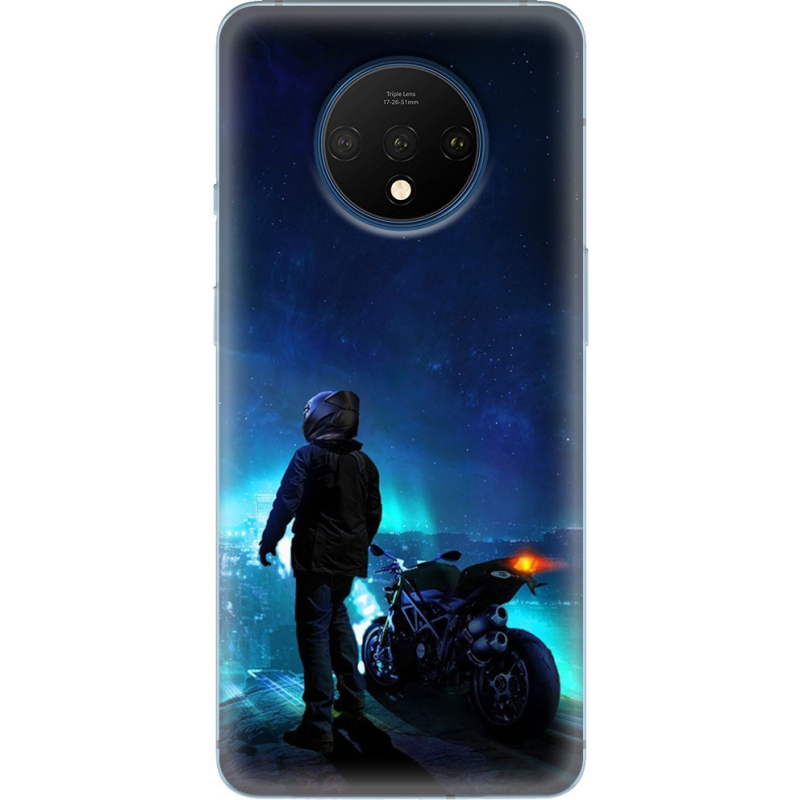 Чехол Uprint OnePlus 7T Motorcyclist