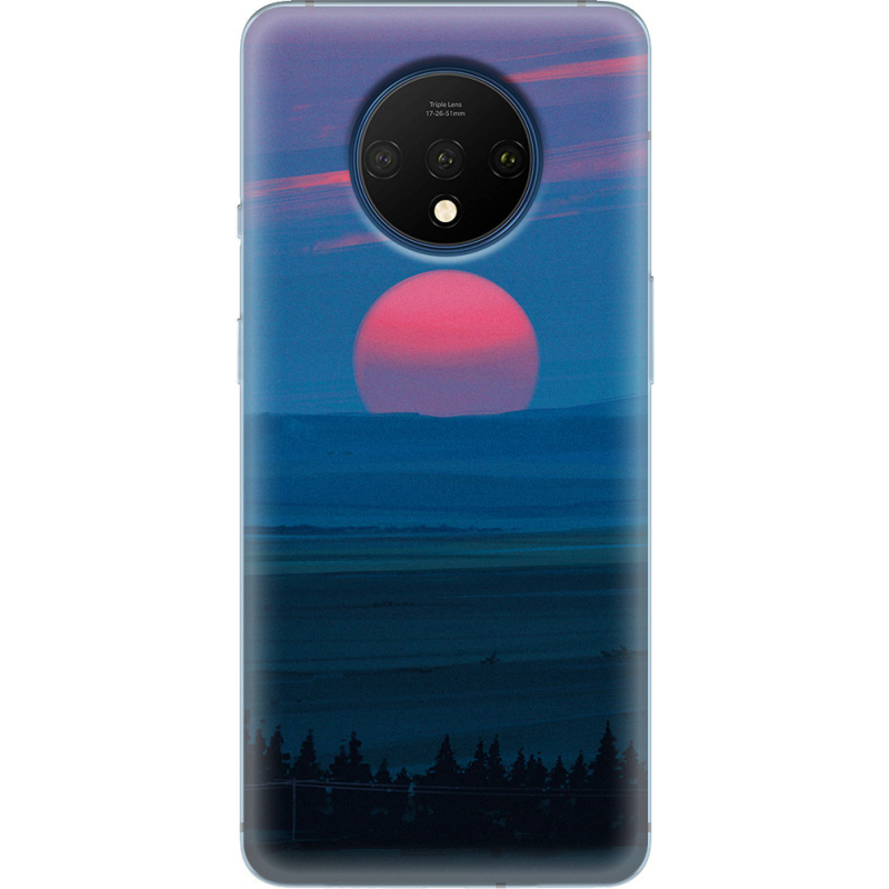 Чехол Uprint OnePlus 7T Cold Red Light