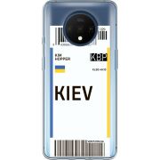 Прозрачный чехол Uprint OnePlus 7T Ticket Kiev