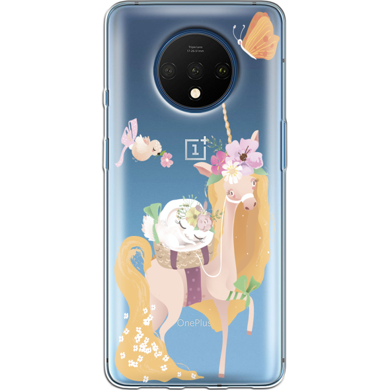 Прозрачный чехол Uprint OnePlus 7T Uni Blonde