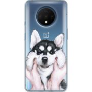 Прозрачный чехол Uprint OnePlus 7T Husky