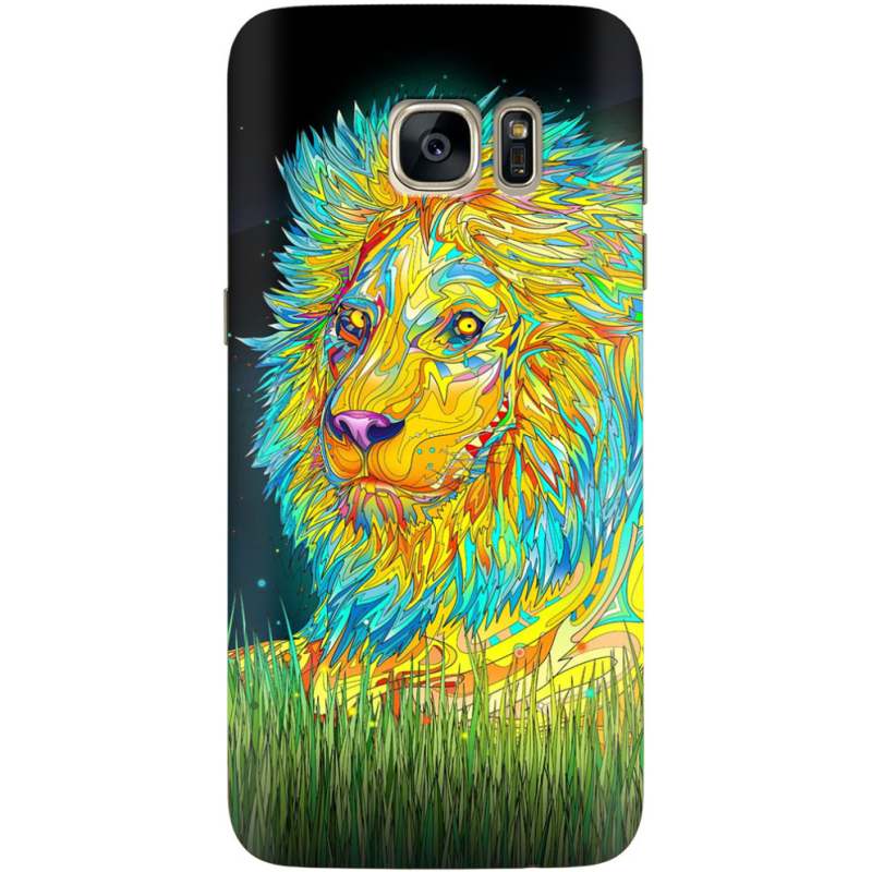 Чехол Uprint Samsung G930 Galaxy S7 Moonlight Lion