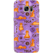 Чехол Uprint Samsung G930 Galaxy S7 Yoga Cat