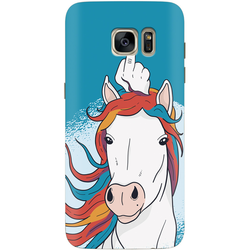 Чехол Uprint Samsung G930 Galaxy S7 Fuck Unicorn