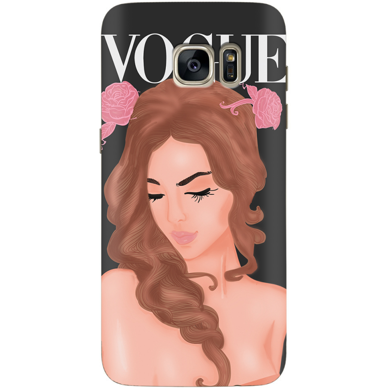 Чехол Uprint Samsung G930 Galaxy S7 Fashion Girl