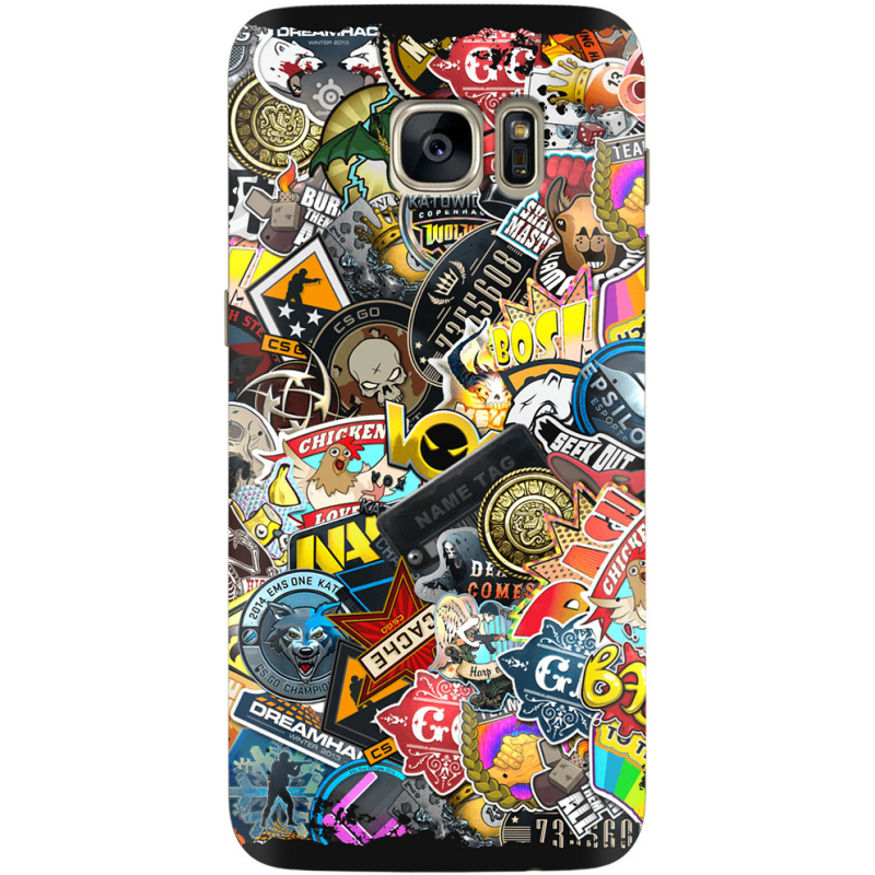 Чехол Uprint Samsung G930 Galaxy S7 CS:Go Stickerbombing