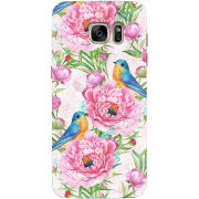 Чехол Uprint Samsung G930 Galaxy S7 Birds and Flowers