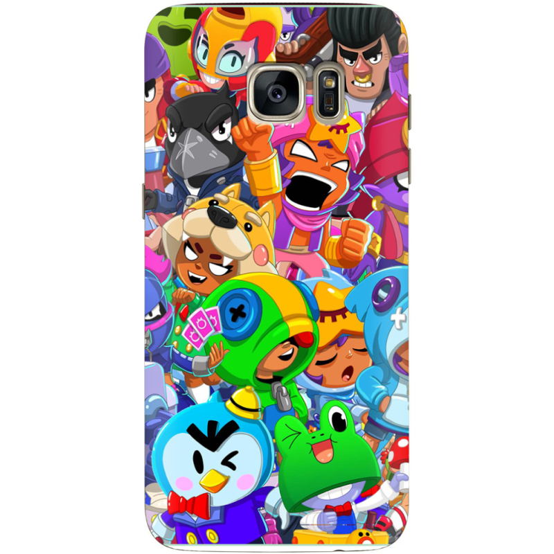 Чехол Uprint Samsung G930 Galaxy S7 friends brawl stars