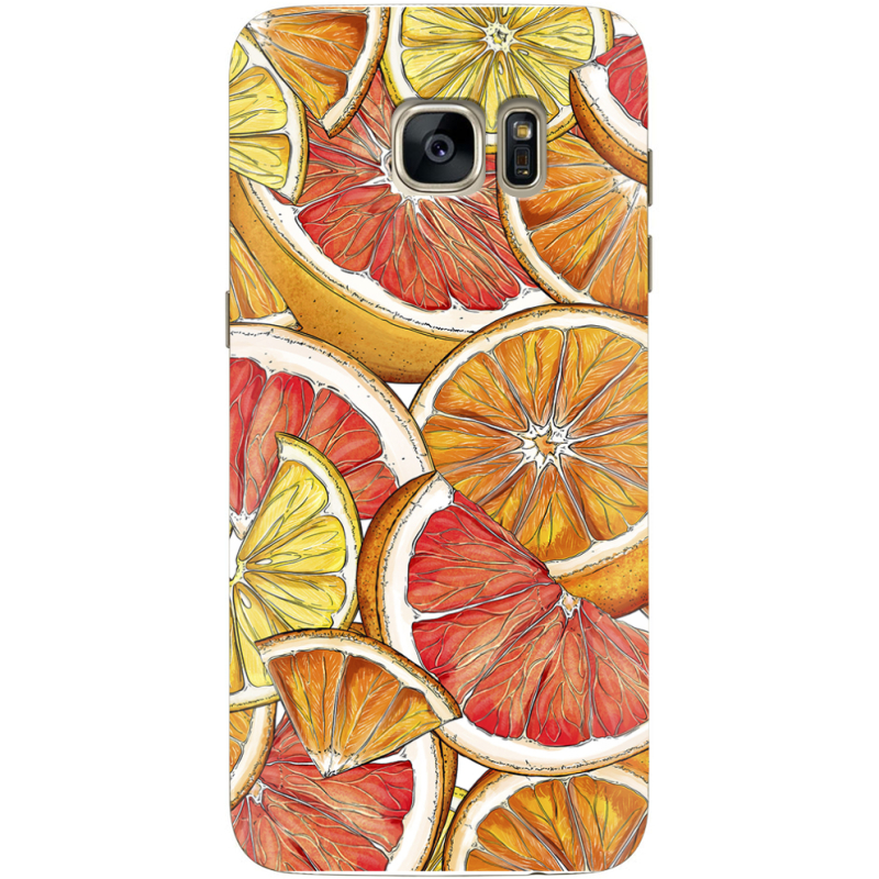 Чехол Uprint Samsung G930 Galaxy S7 Citrus Pattern