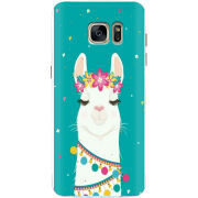 Чехол Uprint Samsung G930 Galaxy S7 Cold Llama