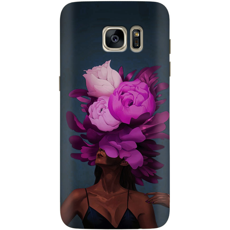 Чехол Uprint Samsung G930 Galaxy S7 Exquisite Purple Flowers