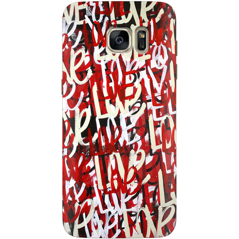 Чехол Uprint Samsung G930 Galaxy S7 Love Graffiti