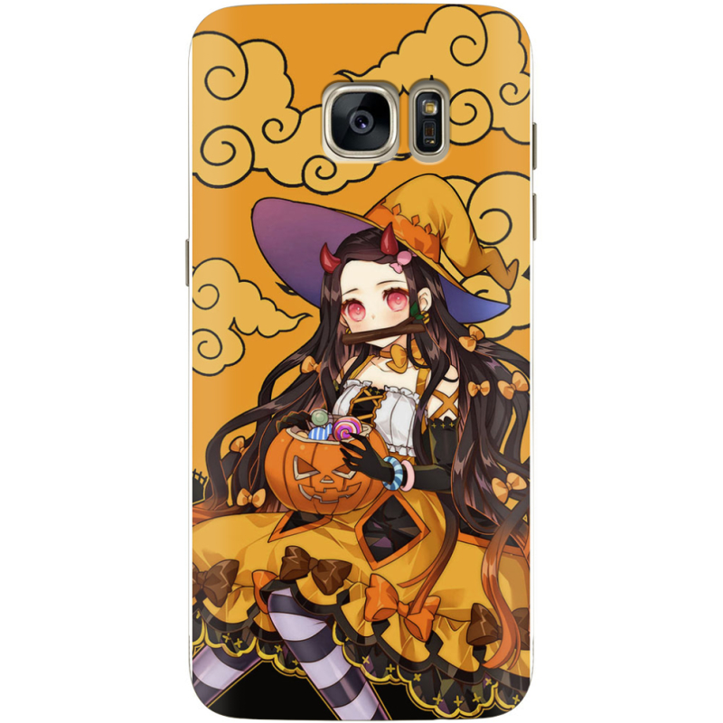 Чехол Uprint Samsung G930 Galaxy S7 Kamado Nezuko Halloween