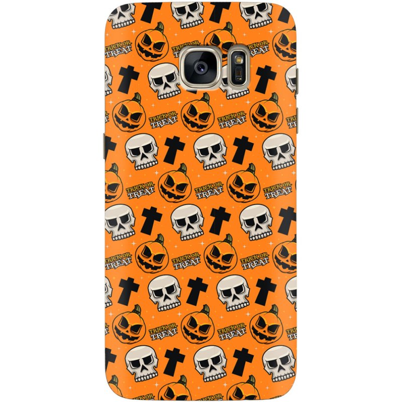 Чехол Uprint Samsung G930 Galaxy S7 Halloween Trick or Treat
