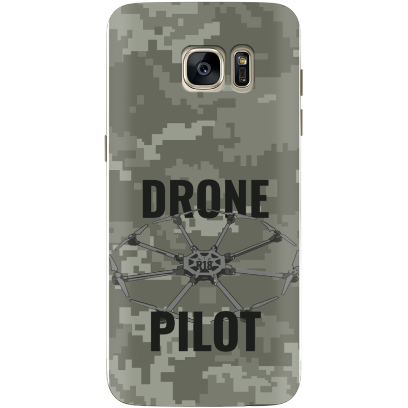 Чехол Uprint Samsung G930 Galaxy S7 Drone Pilot