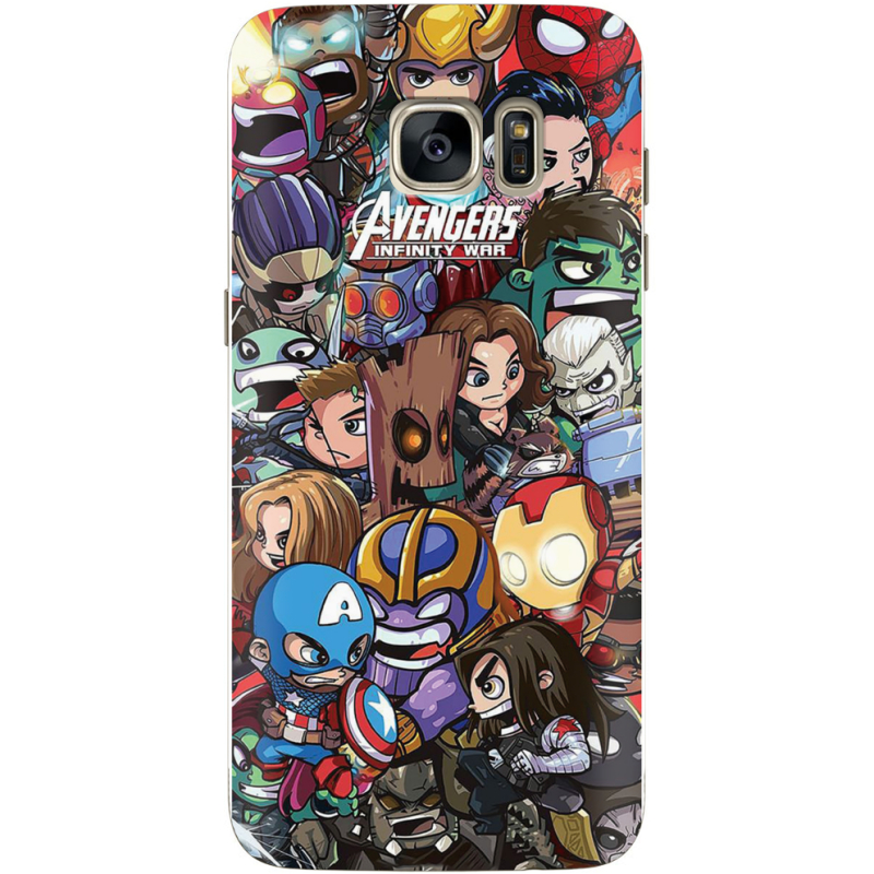 Чехол Uprint Samsung G930 Galaxy S7 Avengers Infinity War