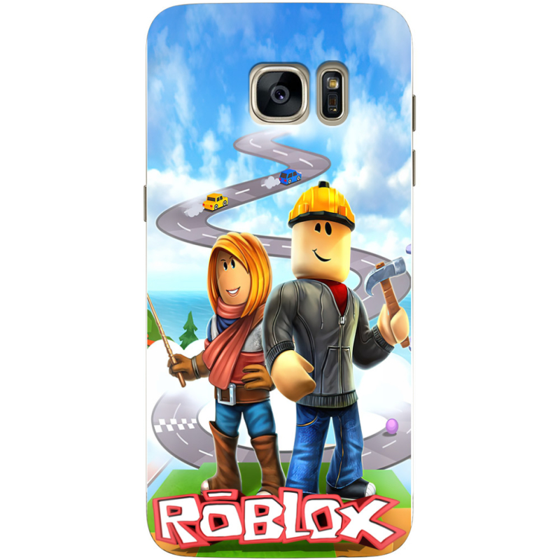 Чехол Uprint Samsung G930 Galaxy S7 Roblox Білдерман