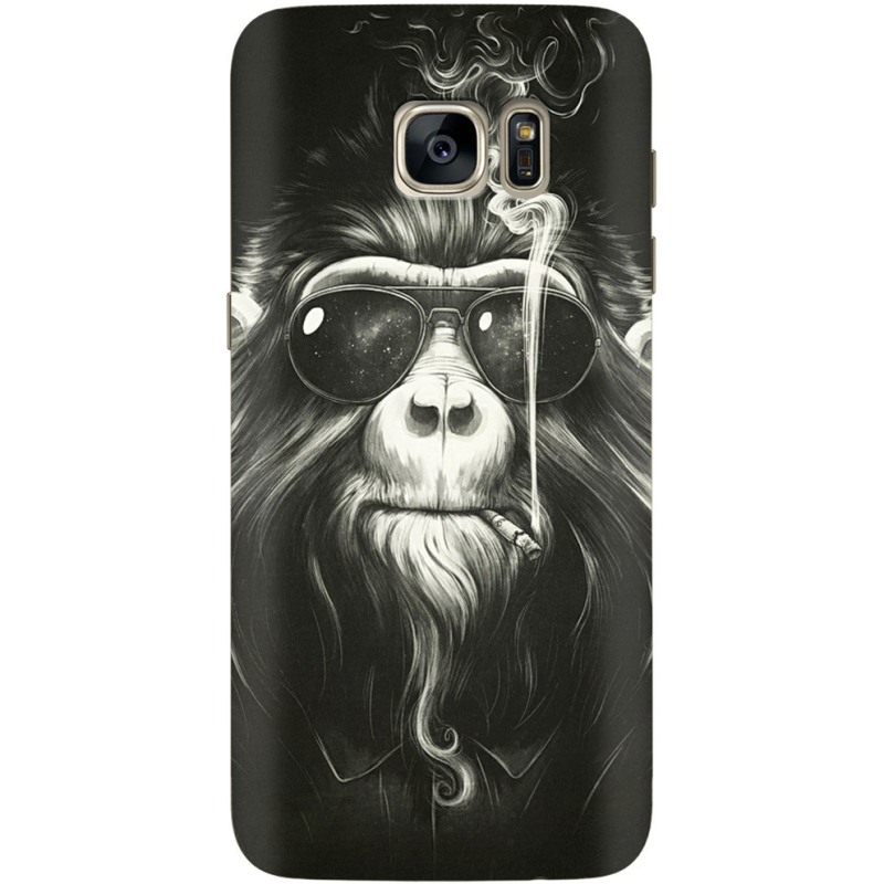 Чехол Uprint Samsung G930 Galaxy S7 Smokey Monkey
