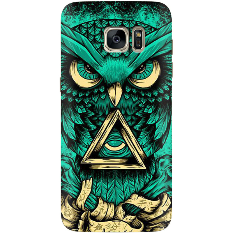 Чехол Uprint Samsung G930 Galaxy S7 Masonic Owl