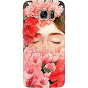Чехол Uprint Samsung G930 Galaxy S7 Girl in Flowers