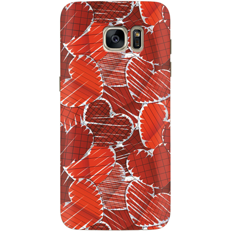 Чехол Uprint Samsung G930 Galaxy S7 Heart Strings