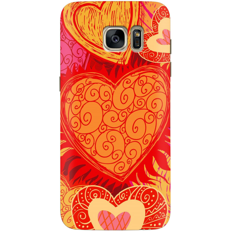 Чехол Uprint Samsung G930 Galaxy S7 Warm Hearts