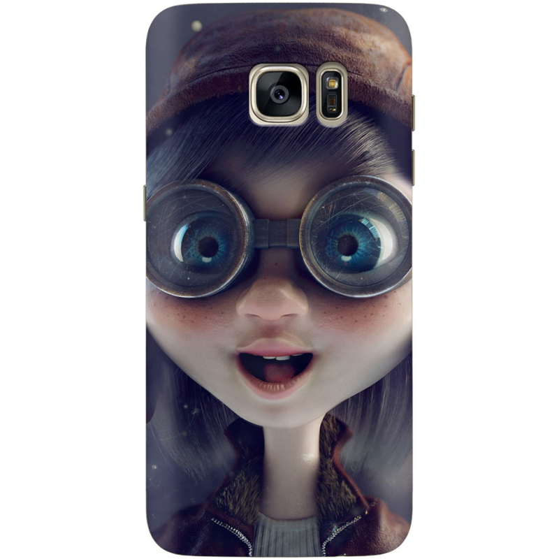 Чехол Uprint Samsung G930 Galaxy S7 Blue Eyes