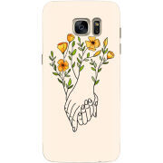 Чехол Uprint Samsung G930 Galaxy S7 Flower Hands